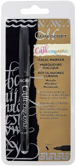 Manuscript Callicreative Duotip kalligrafikus filctoll ezüst