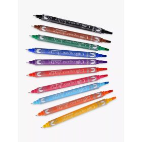   Manuscript Callicreative Duotip kalligrafikus filctollkészlet, 10 db-os