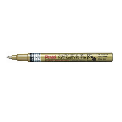 Pentel Paint marker lakkfilc - 1 mm, arany