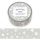 World Craft Washi Tape, 15 mm, Star, Gray