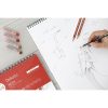 MUSA Imago vázlatfüzet, 105 g, spirálos, több méretben, 10,5x14,8 cm