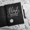 Mononotes fekete lapos notebook