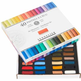   Sennelier extra puha porpasztell készlet, 40 db - Alapszínek