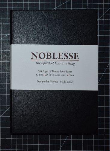 Noblesse notebook, A5 - fekete, 52 g
