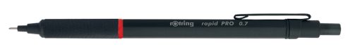 Rotring Rapid Pro mechanikus ceruza, 0.7 mm, Fekete