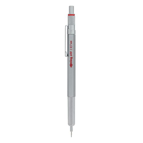 Rotring 600 mechanikus ceruza - 0,7 mm, Ezüst