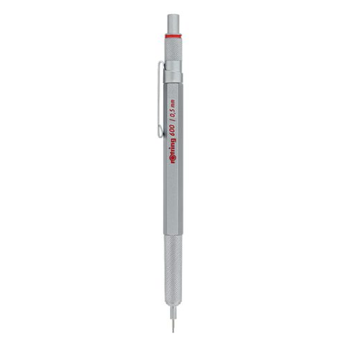 Rotring 600 mechanikus ceruza - 0,5 mm, Ezüst