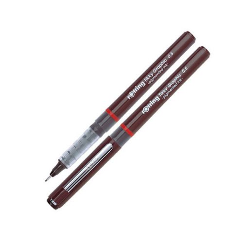 Rotring Tikky Graphic műszaki tűfilc - több méretben, 0,1 mm