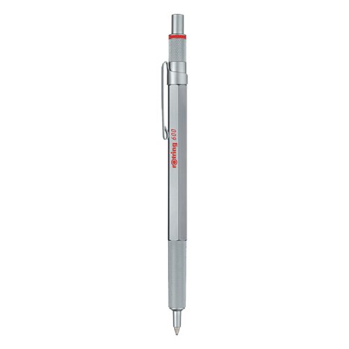 Rotring 600 golyóstoll - 1 mm, Ezüst