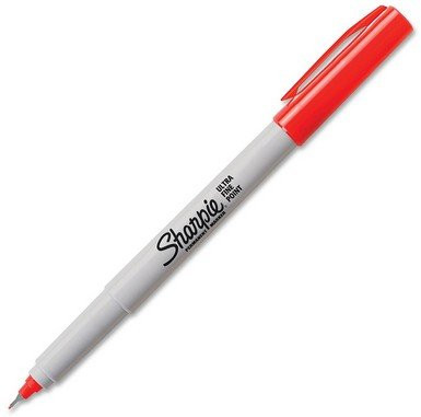 Sharpie Permanent Marker, 0,5 mm - több színben, piros