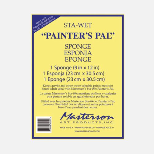 Masterson Sta-Wet Painter's Pal nedves paletta - szivacs utántöltés, 1 db