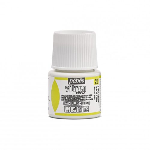 Pébéo Vitrea 160 üvegfesték, 45 ml - több színben, Fehér