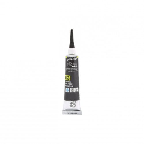 PÉBÉO V160 Vitrea üvegfesték kontúrozó 20 ml - több színben, Fekete