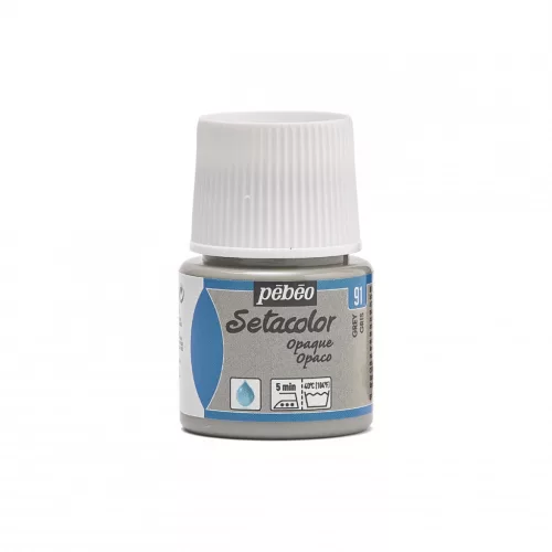 Pébéo Setacolor Opaque textilfesték, 45 ml - Szürke