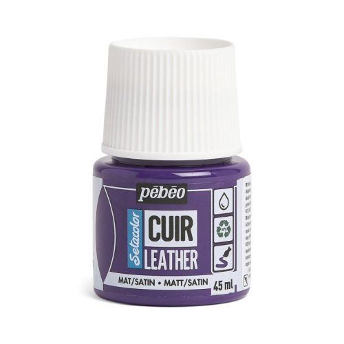 Pébéo Setacolor bőrfesték, 45 ml - több színben, Aubergine Violet