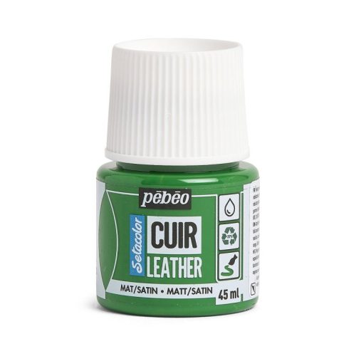 Pébéo Setacolor bőrfesték, 45 ml - több színben, Cactus Green