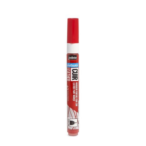 Pébéo Setacolor bőrfilc - Intense Red