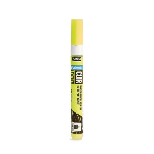 Pébéo Setacolor bőrfilc -  Fluorescent Yellow
