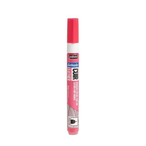 Pébéo Setacolor bőrfilc - Fluorescent Pink