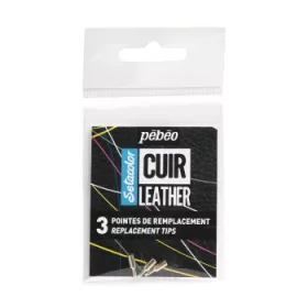 PÉBÉO Setacolor Leather póthegy készlet 3db Metal Nibs
