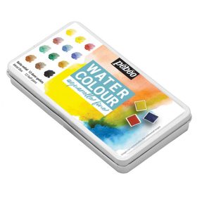 Pébéo Fine akvarellfesték fémdobozban - 12 db