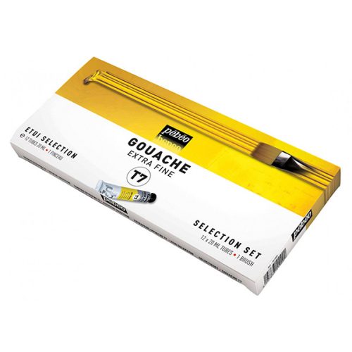 Pébéo T7 Extra Fine Gouache festékkészlet - 12 x 20 ml
