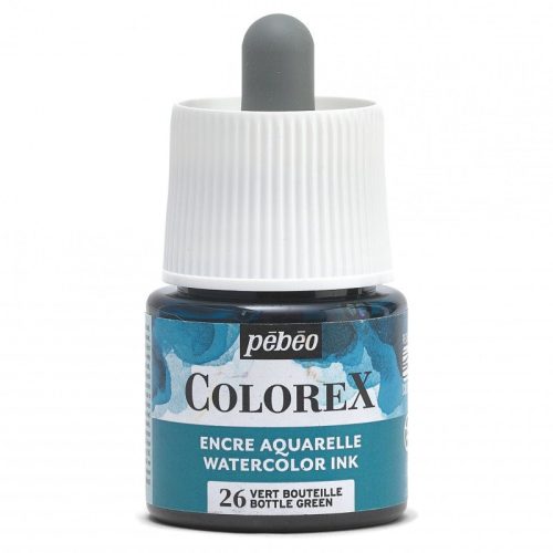 Pébéo Colorex akvarelltinta, 45 ml, Bottle Green