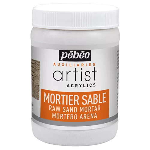 Pébéo akril médium, sűrítő por - homok