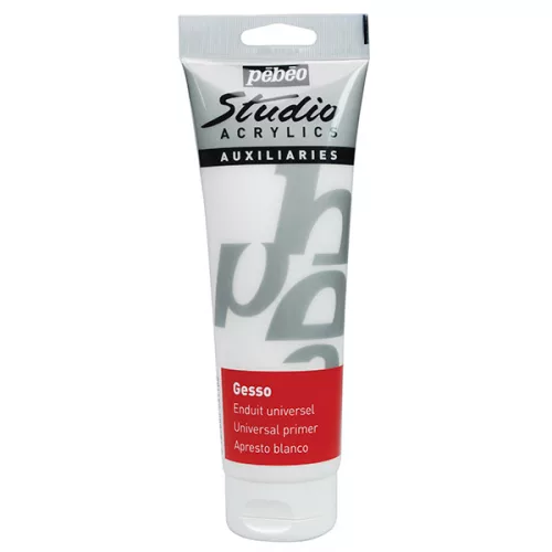 Pébéo Gesso alapozó, 250 ml, Fehér