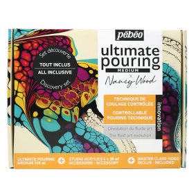 Pébéo Pouring akrilfolyatásos technika kezdőkészlet
