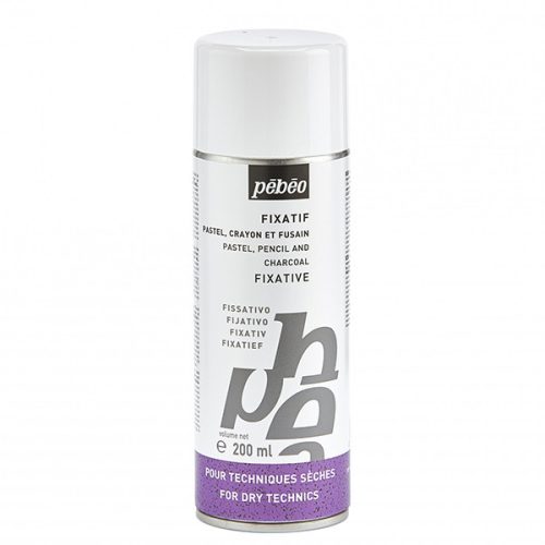 Pébéo fixatív spray - pasztellhez és szénhez, 200 ml