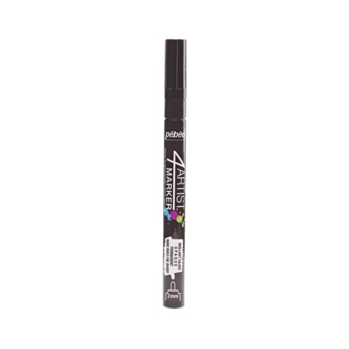 Pébéo 4artist olajbázisú marker - 2 mm, fekete