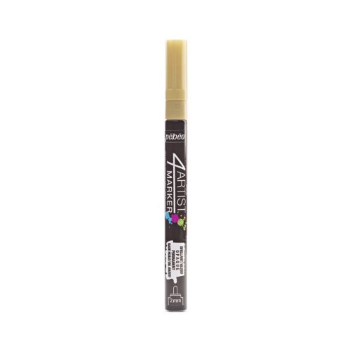 Pébéo 4artist olajbázisú marker - 2 mm, arany