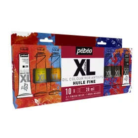 Pébéo XL Fine olajfesték, 20 ml - 10 darabos készlet