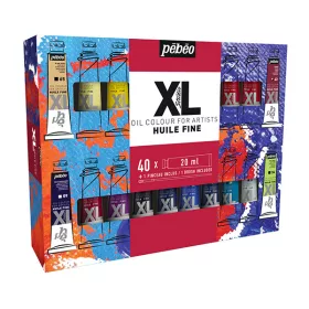 PÉBÉO Xl Fine olajfesték készlet 40×20ml ecsettel