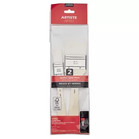   Pébéo Nylon ecsetkészlet, alapozáshoz, lakkozáshoz - 2 db