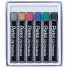 Pentel olajpasztell kréta, 6 db - metál színek
