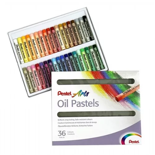 Pentel olajpasztell kréta, 36 db