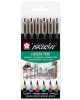 Sakura Pigma Brush ecsetfilc 6 db-os készlet