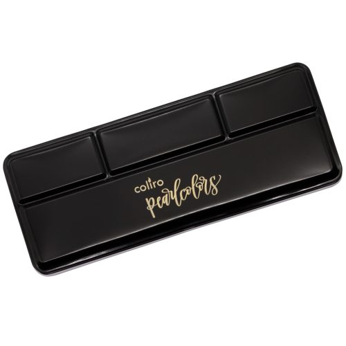 Coliro Pearlcolor akvarellfesték, fém szilketartó - 12 szilkéhez