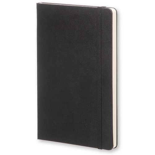 Moleskine Klasszikus Notebook, pontozott - kemény borító, 13 x 21 cm, fekete