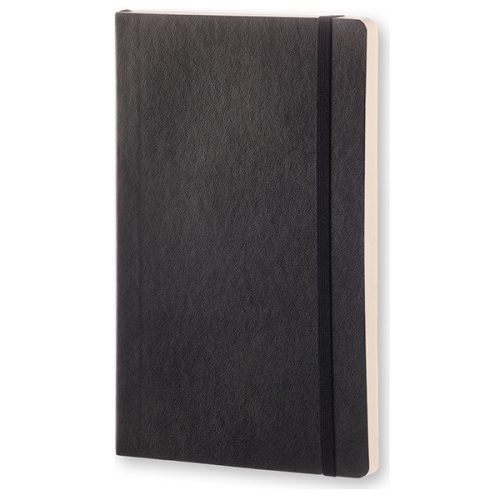 Moleskine Klasszikus Notebook, pontozott - puha borító, 13 x 21 cm, fekete