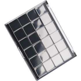 RENESANS akvarell szilketartó, mágneses - 24 szilkével