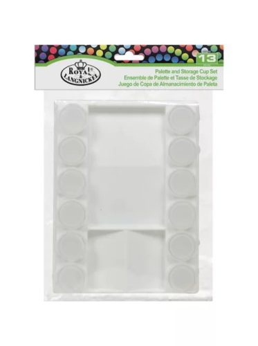 Royal & Langnickel zárható tégelyes paletta