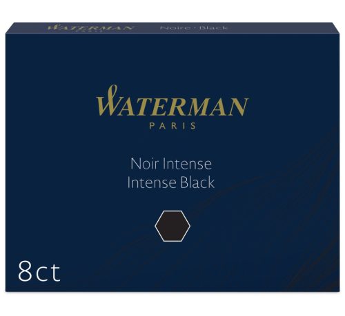 Waterman tintapatron - több színben, Fekete