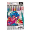 PENTEL Brush Sign Pen Twin ecsetfilc készlet - Manga