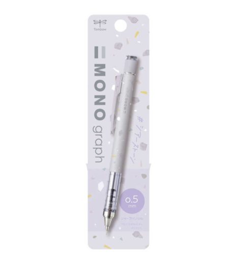 Tombow Mono Graph mechanikus ceruza - Limitált kiadás, Pale purple