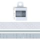 World Craft Washi Tape, 3 db-os szettek, Grey