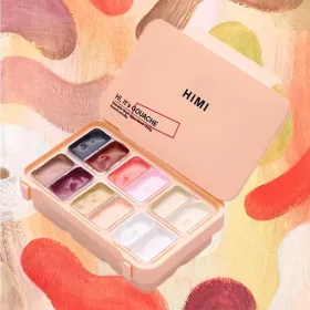   HIMI Twin Cup Gouache készlet, peach - 12 db, lovely portait