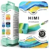HIMI Twin Cup Gouache készlet, apple green - 12 db, landscape